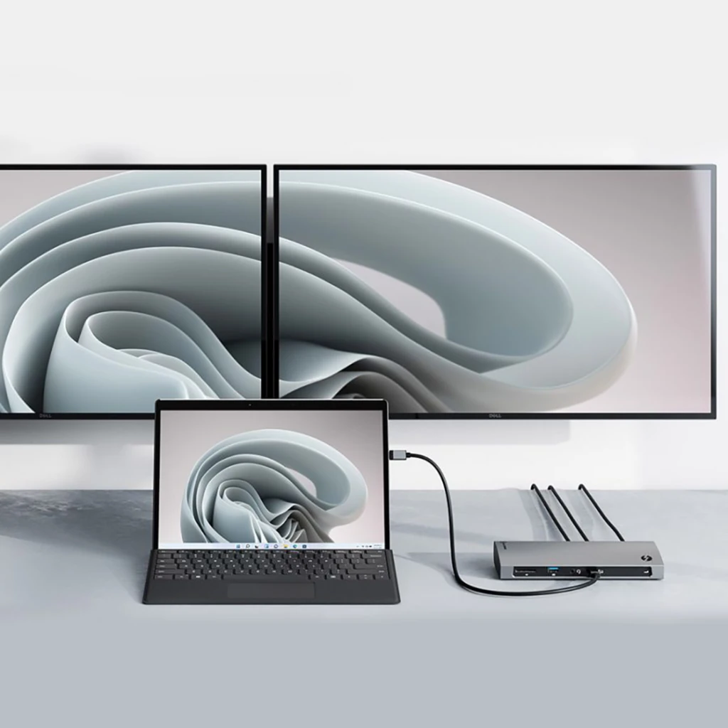 „Alogic Blaze Thunderbolt 4“ stotis / replikatorius (TB4D3TB)
