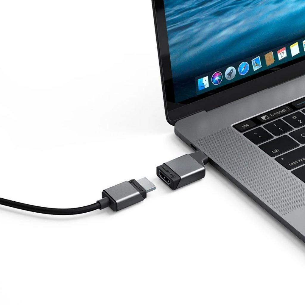 Adapteris USB Alogic Ultra MINI USB-C – HDMI Pilka (ULCHDMN-SGR)