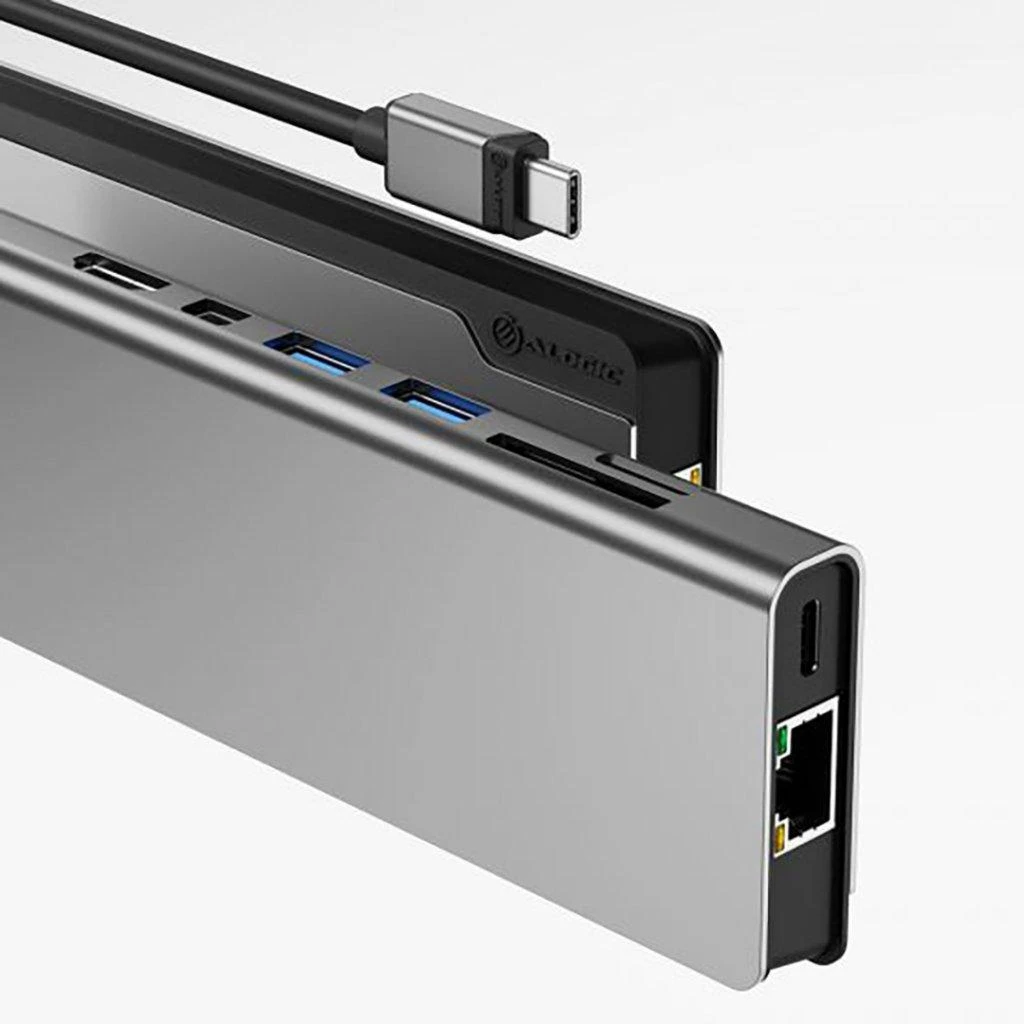 „Alogic Ultra USB-C Dock Plus V2“ USB-C dokas / replikatorius (ULDPLSV2-SGR)