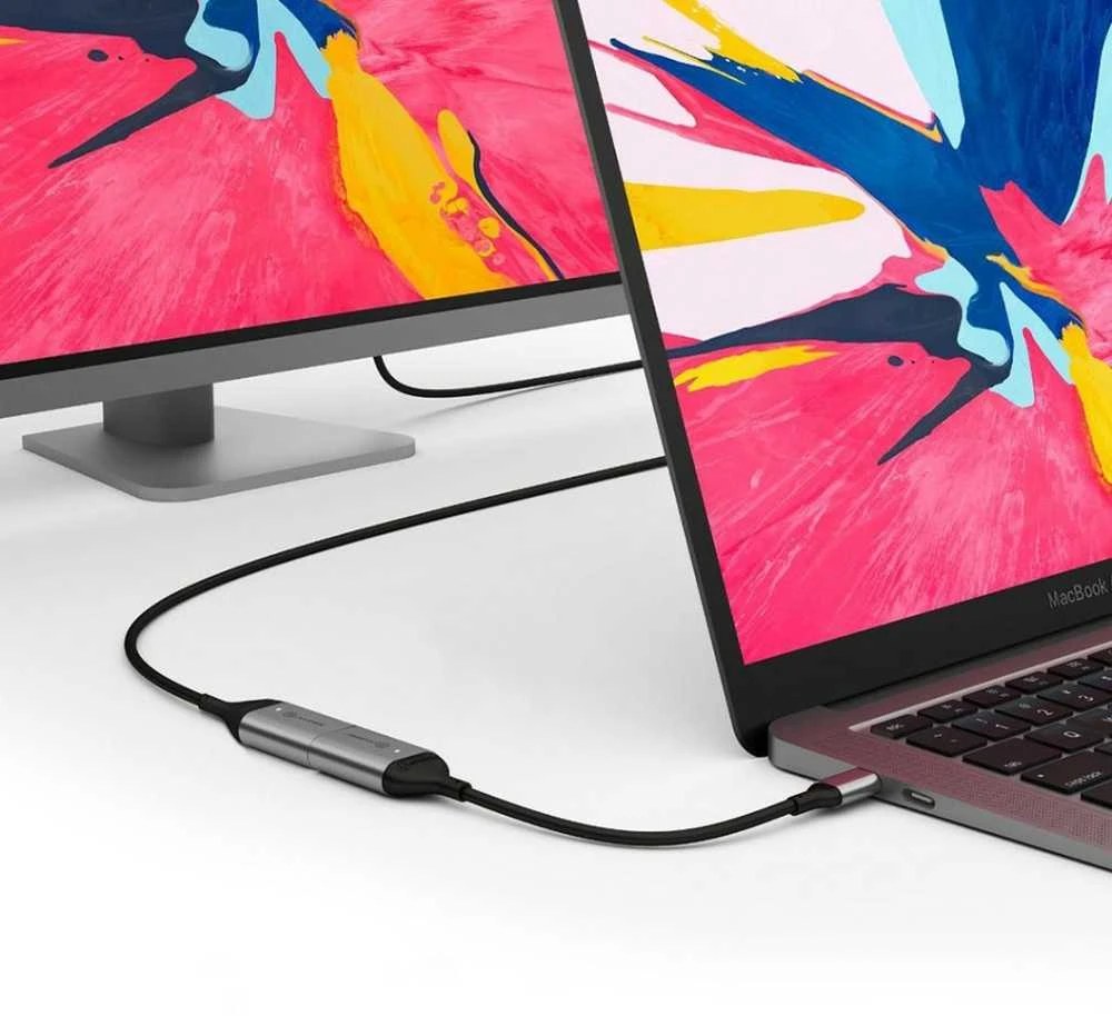 USB adapteris „Alogic Alogic“ USB adapteris, USB-C, jungtis -> DP lizdas, 15 cm, 4K