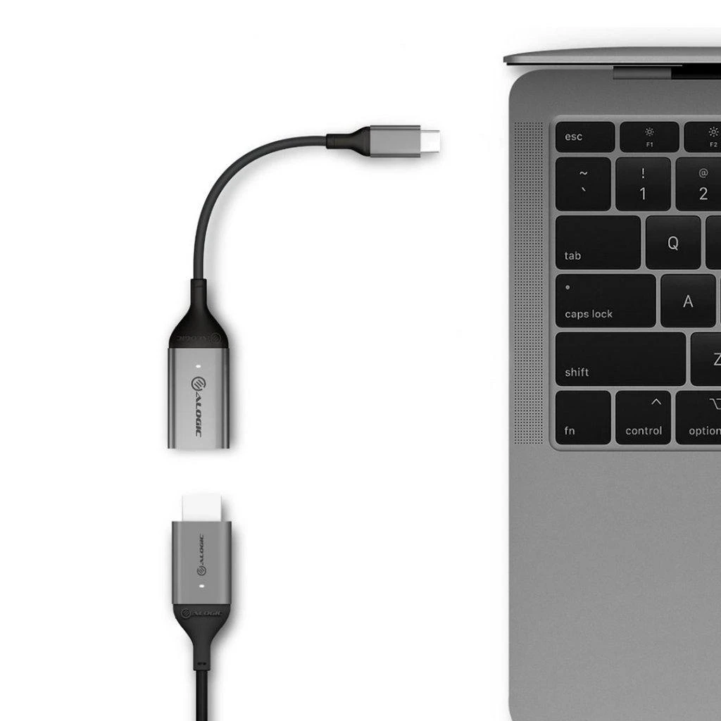 USB adapteris „Alogic Alogic“ USB adapteris, USB-C, jungtis -> DP lizdas, 15 cm, 4K