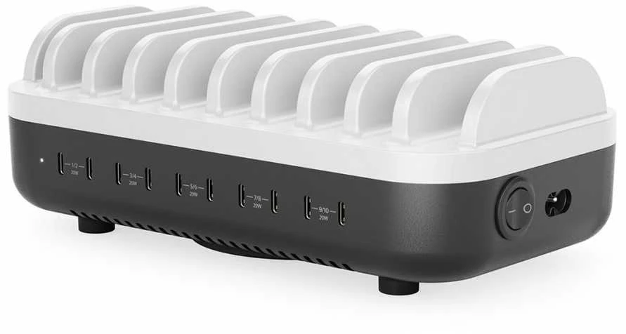 Įkroviklis Alogic POWERFIN 10 PORT USB-C DESKTOP