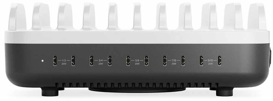 Įkroviklis Alogic POWERFIN 10 PORT USB-C DESKTOP