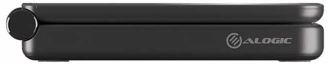 ALOGIC YOGA 3 viename belaidis įkrovimo stovas – juodas