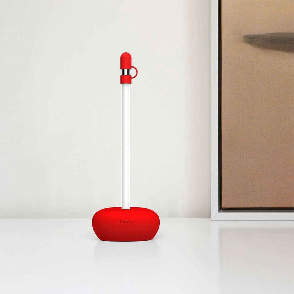 Baseus Pieštukas Silicon holder - Raudona