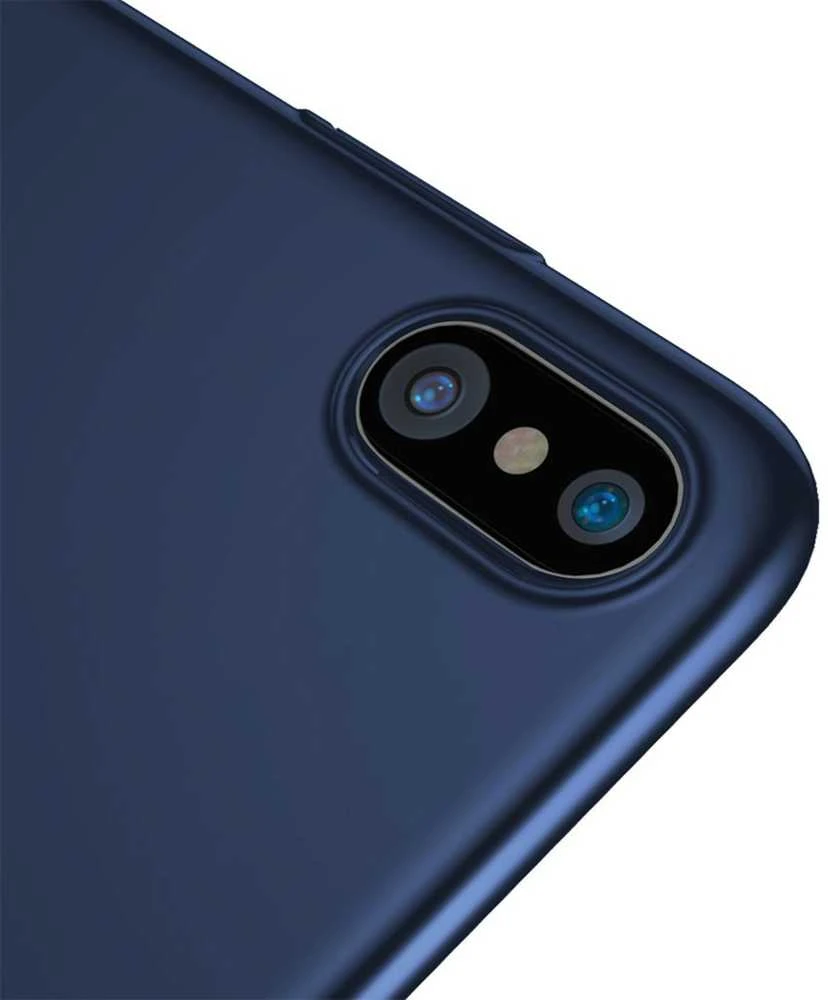 Dėklas Baseus iPhone X/XS case - Dark mėlynas