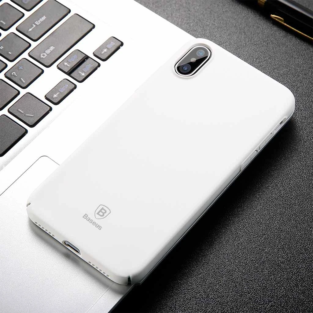 Dėklas Baseus iPhone X/XS case - Baltas