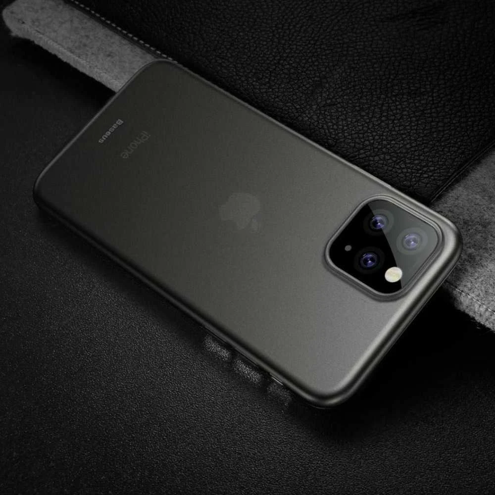 Dėklas Baseus Wing Apple iPhone 11 Pro Max juodas WIAPIPH65S-01