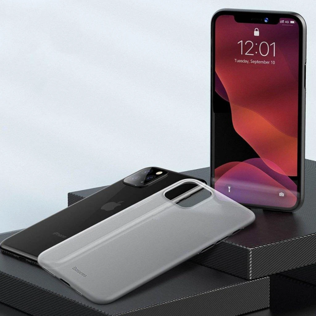 Dėklas Baseus Wing Apple iPhone 11 Pro Max juodas WIAPIPH65S-01