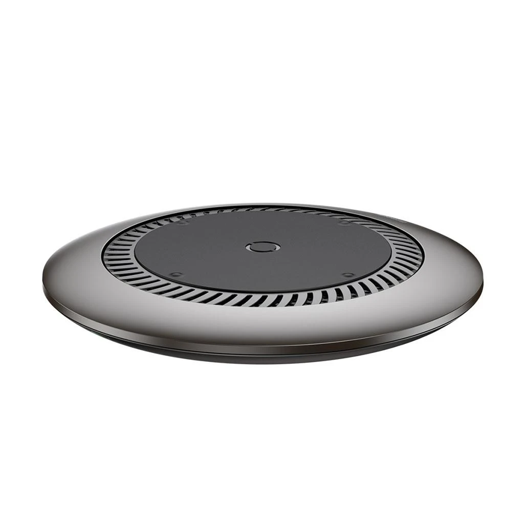 Įkroviklis Baseus Whirlwind belaidis įkroviklis Kroviklis Qi Wireless Su Fan (CCALL-XU01) juoda
