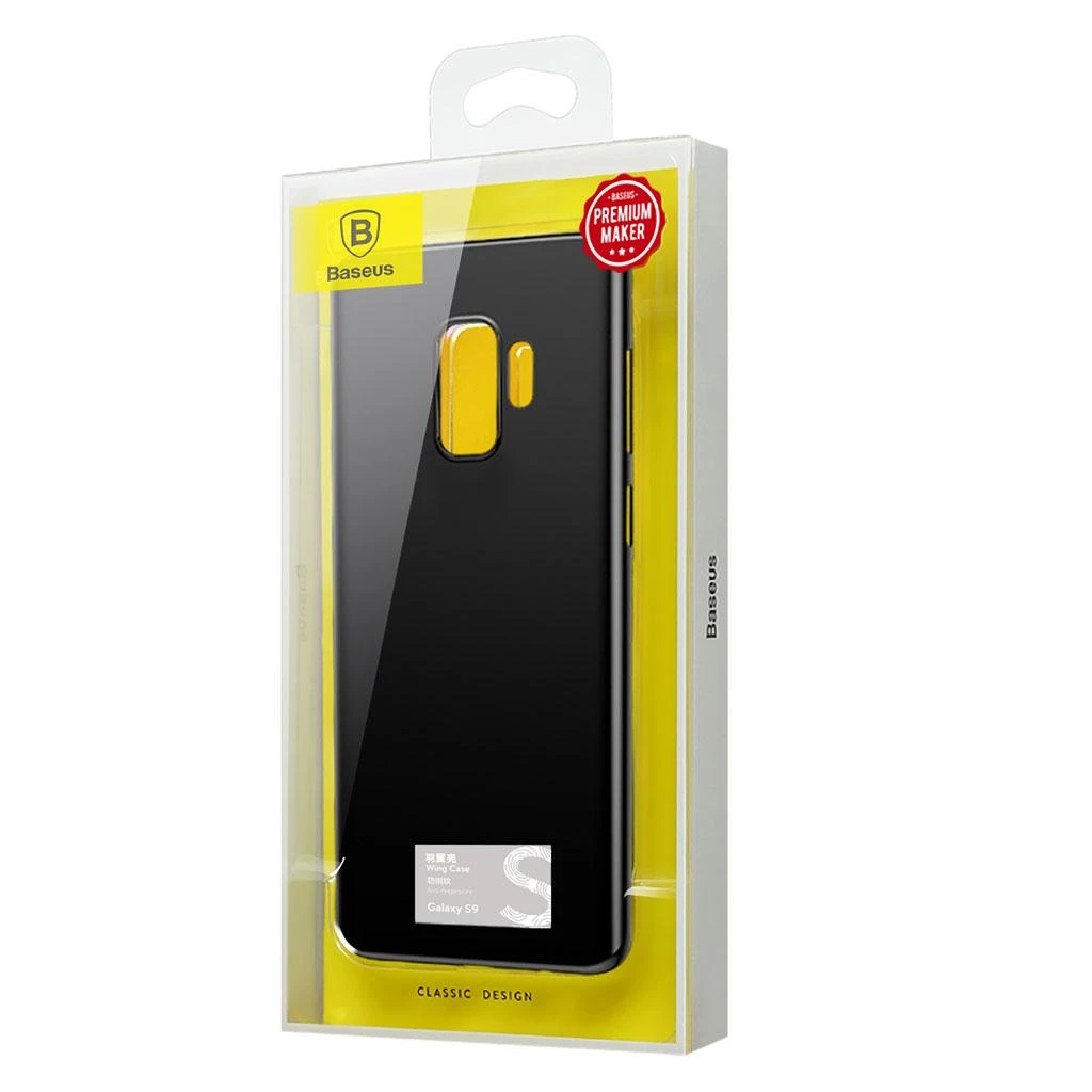 Baseus Wing Dėklas, skirtas Samsung S9/S9+ – juodas