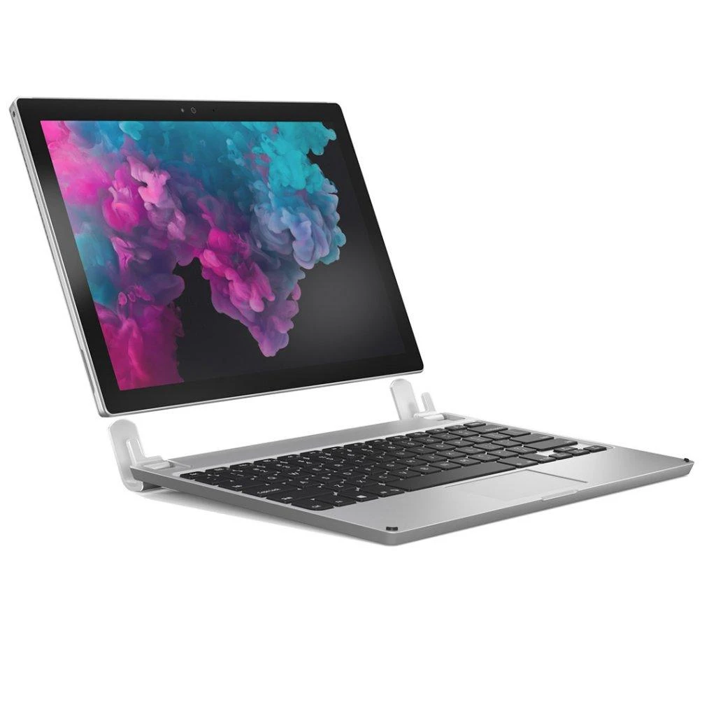 Brydge Aluminum Klaviatūra for Surface Pro Nordic išdėstymas - Sidabrinis