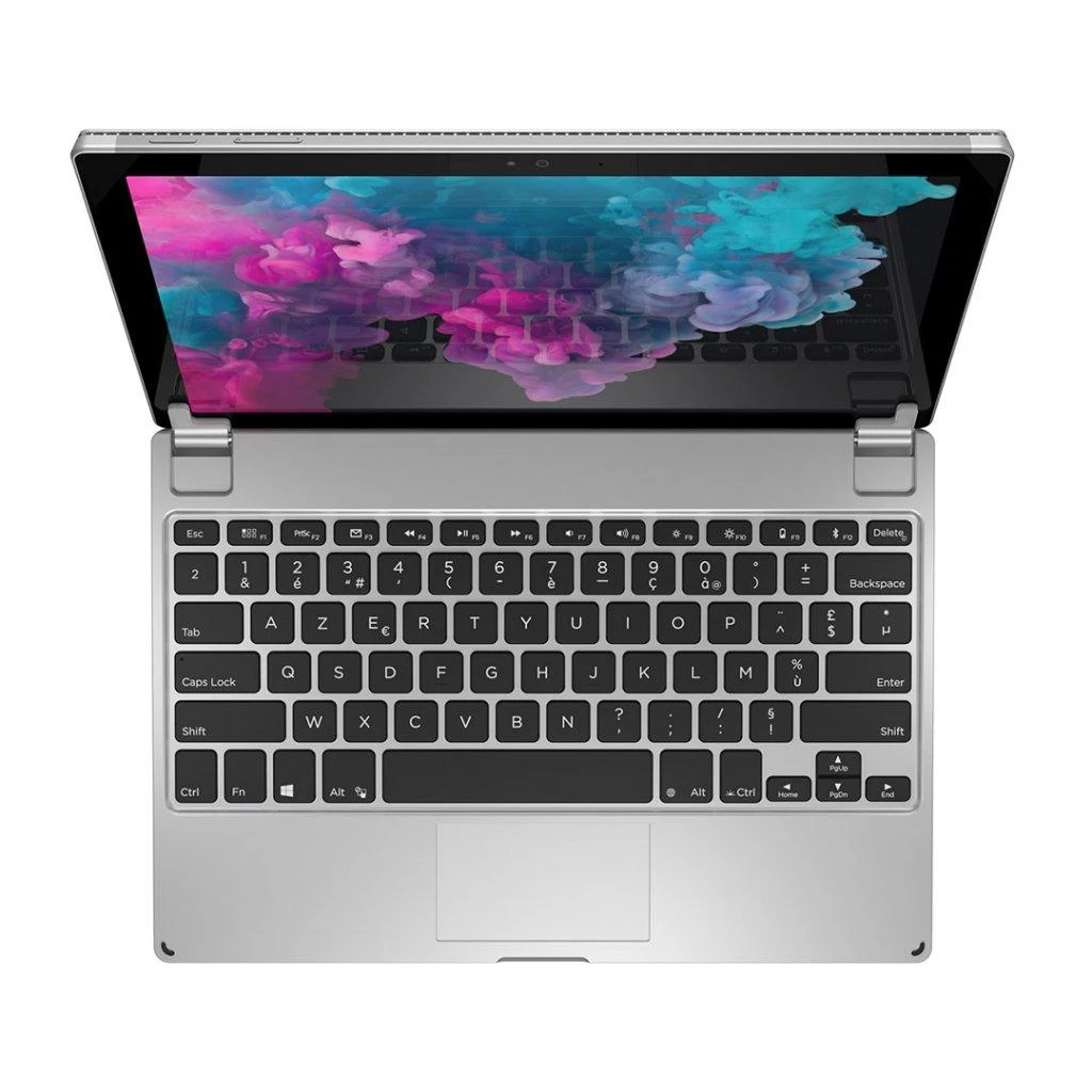 Brydge Aluminum Klaviatūra for Surface Pro Nordic išdėstymas - Sidabrinis