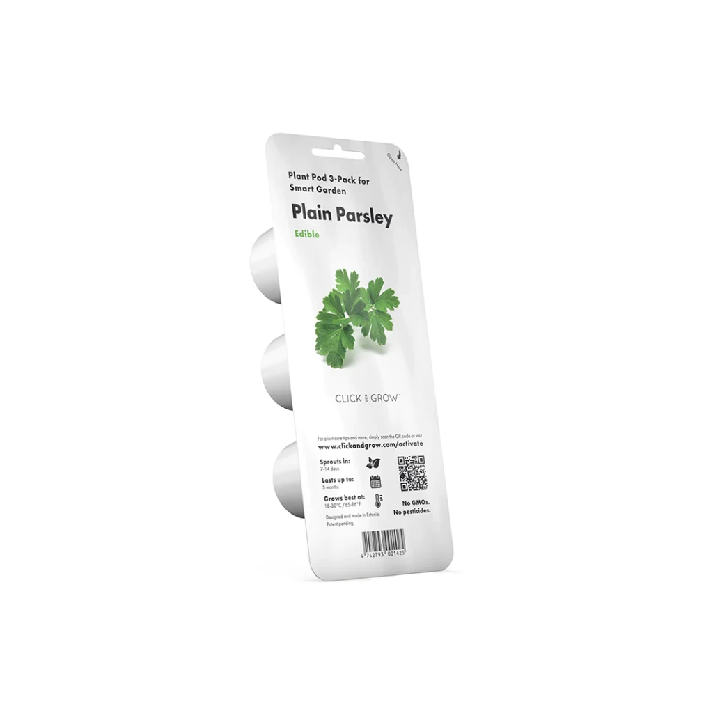 Click and Grow Smart Garden 3 vnt. papildymas - petražolių sėklos
