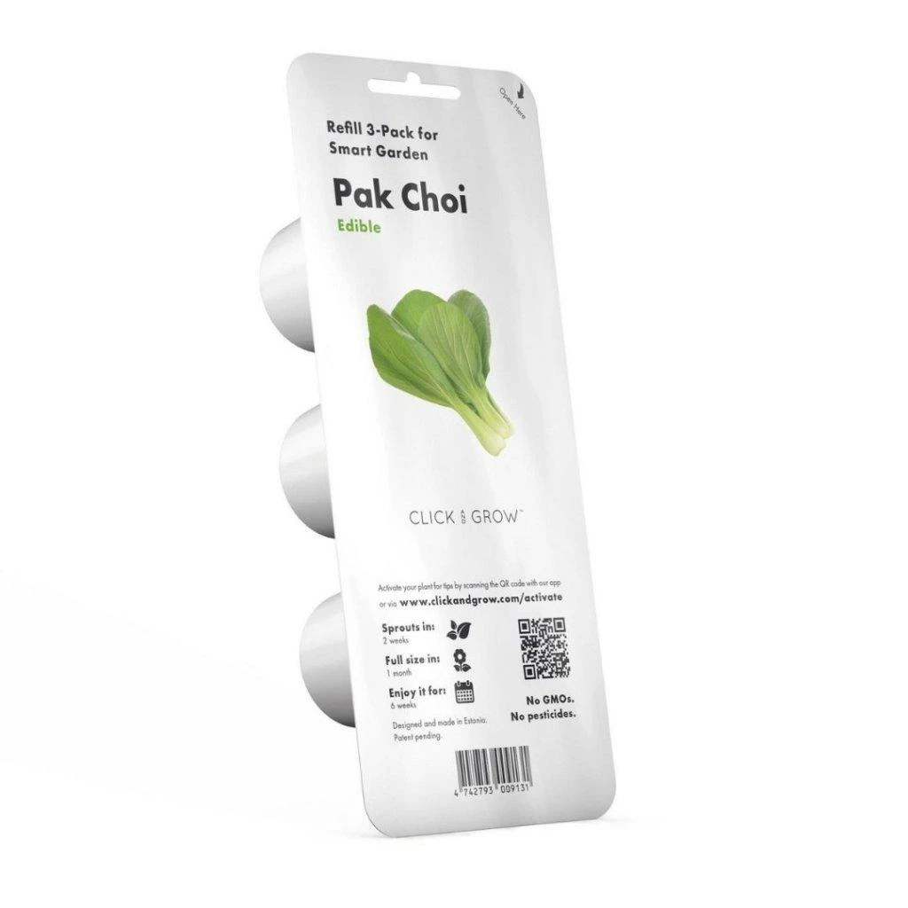 Click and Grow 3 vnt. papildymas - kininių kopūstų sėklos