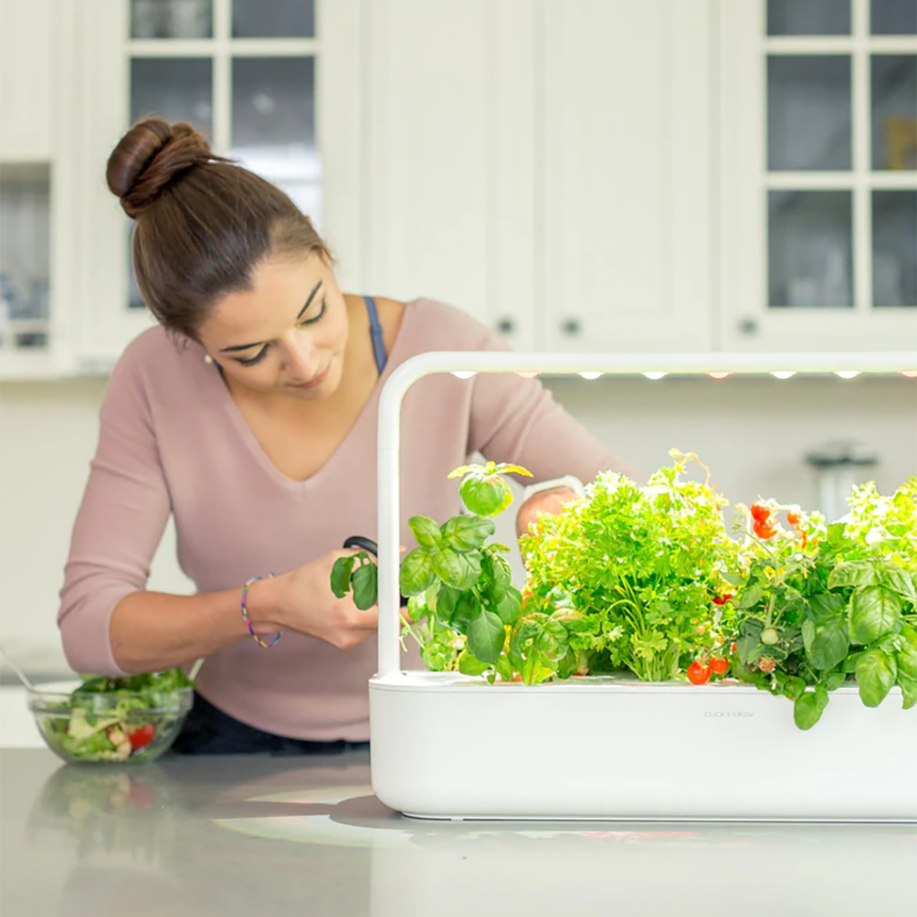 Išmanus namų sodas Click & Grow Smart Garden 9 Pro, baltas