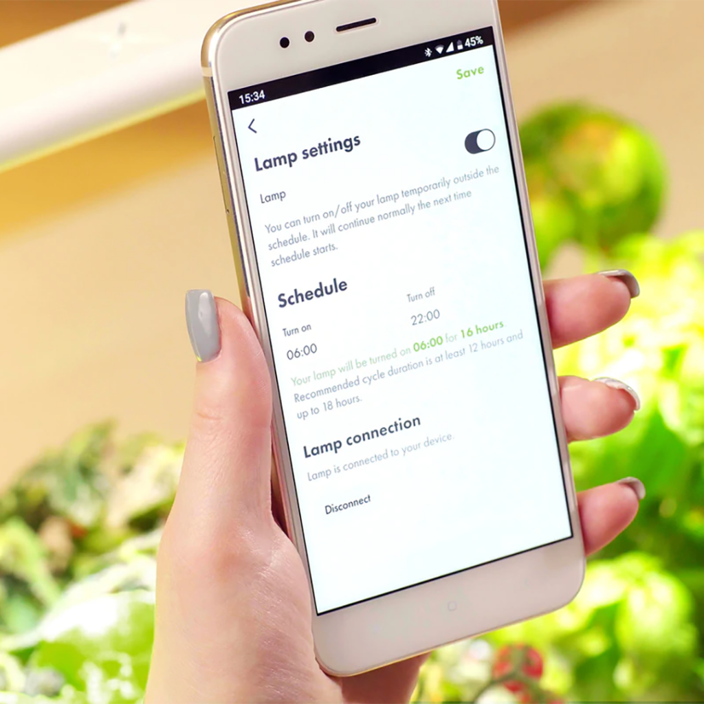Išmanus namų sodas Click & Grow Smart Garden 9 Pro, baltas