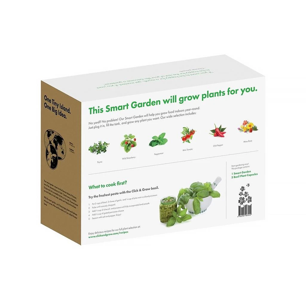 Išmanus namų sodas Click & Grow Smart Indoor Garden 3, baltas
