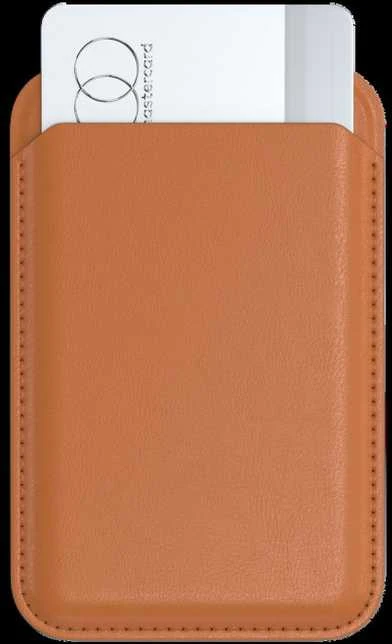 Dėklas Satechi Magnetic Wallet Stand - Oranžinis Oranžinis