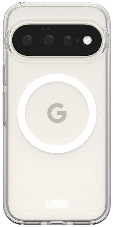 Dėklas Urban Armor Gear UAG Scout galinis dangtelis su MagSafe, skirtas Google Pixel 11 / 11 Pro – Ash Clear