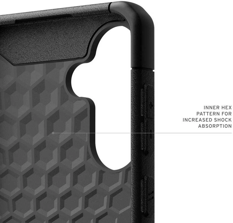 Dėklas Urban Armor Gear UAG Scout, juodas - Samsung Galaxy A36 5G