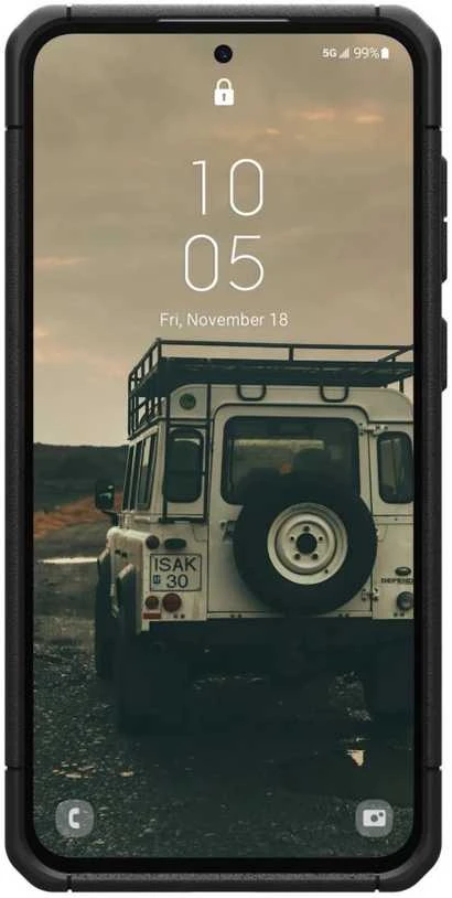 Dėklas Urban Armor Gear UAG Scout, juodas - Samsung Galaxy A36 5G