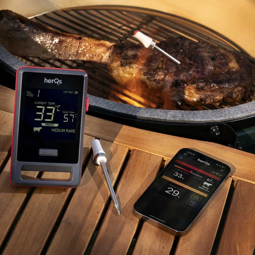 Usorteret HerQs Pin PRO Meat Thermometer - Juodas