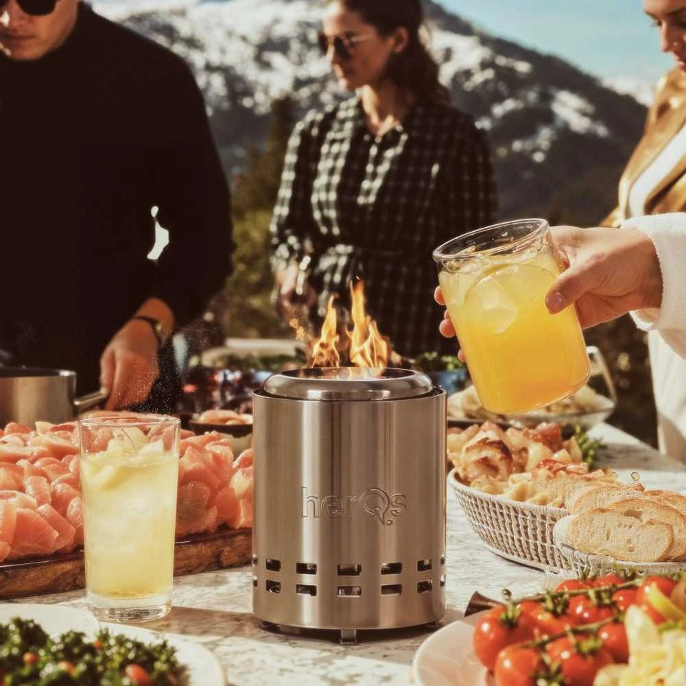 herQs Smokeless FirePit - Mighty