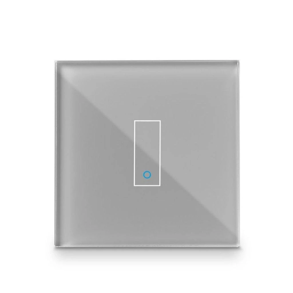 „Iotty Smart Switch“ priekinis skydelis 1 grupės - Juodas