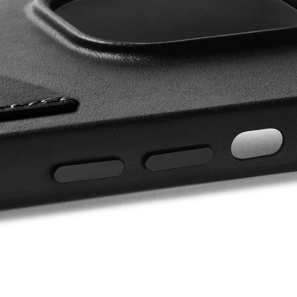 „Mujjo“ odinis piniginės dėklas, skirtas iPhone 14 – rudas