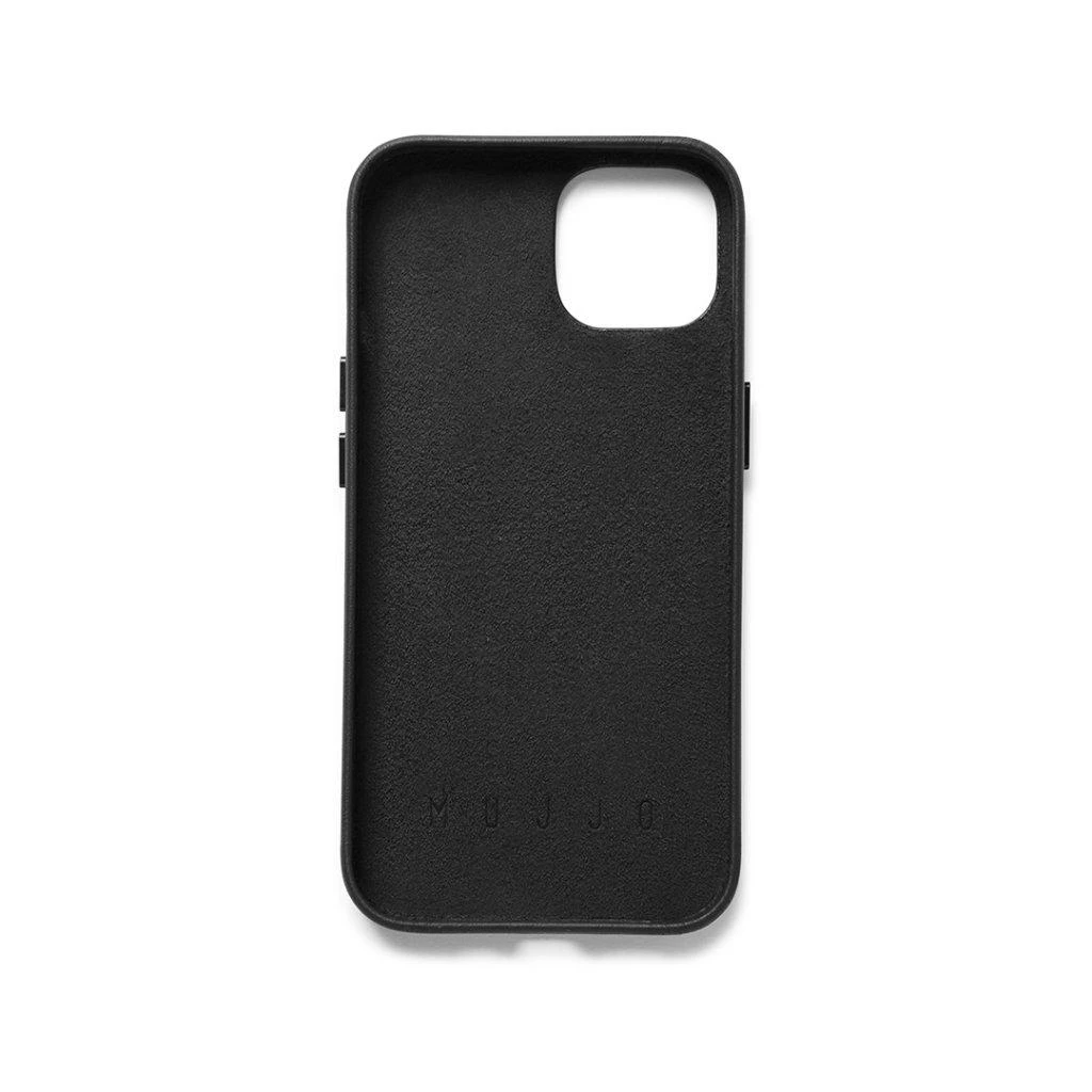 „Mujjo“ odinis piniginės dėklas, skirtas iPhone 14 – rudas