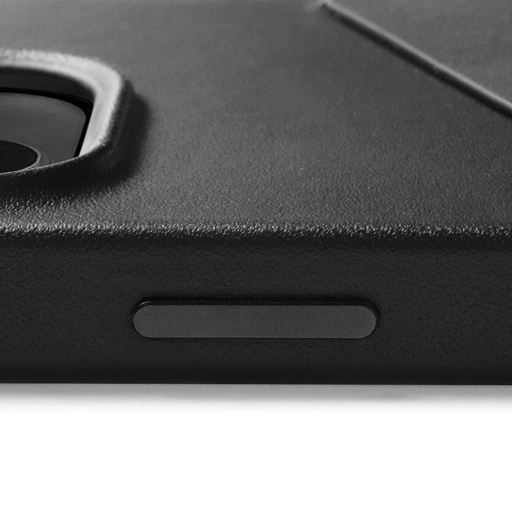 „Mujjo“ odinis piniginės dėklas, skirtas iPhone 14 – rudas