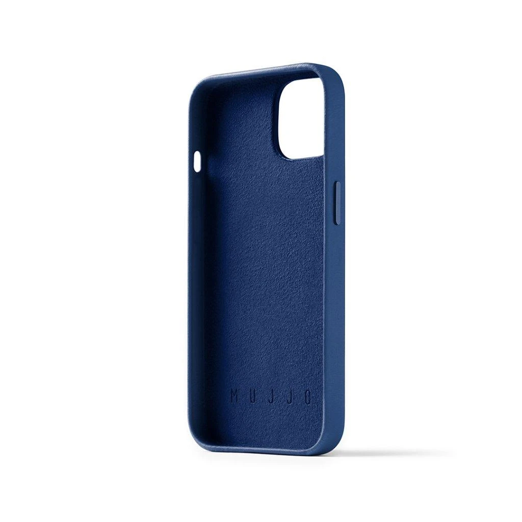 „Mujjo“ odinis piniginės dėklas, skirtas iPhone 14 – rudas
