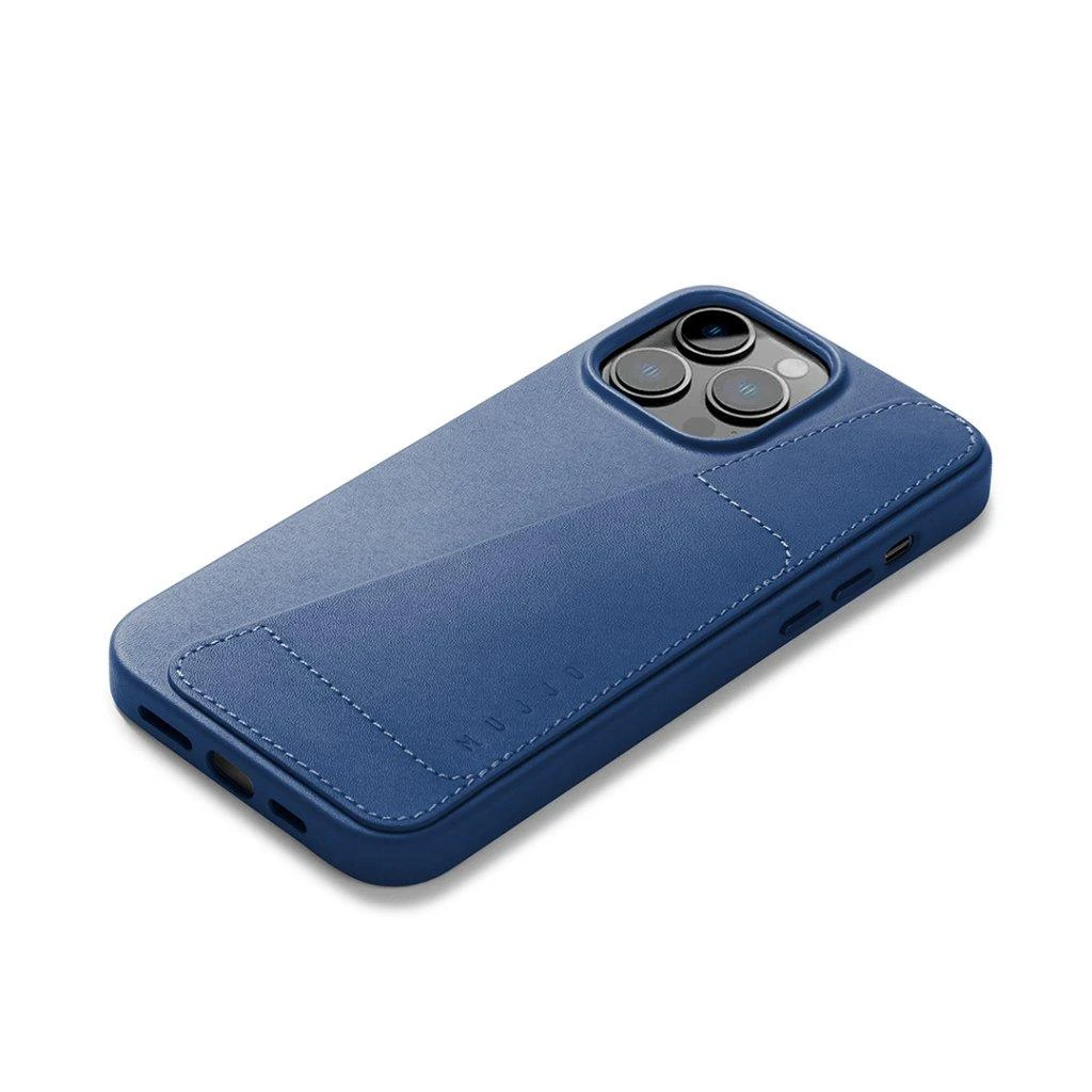 Mujjo odinis piniginės dėklas, skirtas iPhone 14 Pro Max - Juodas