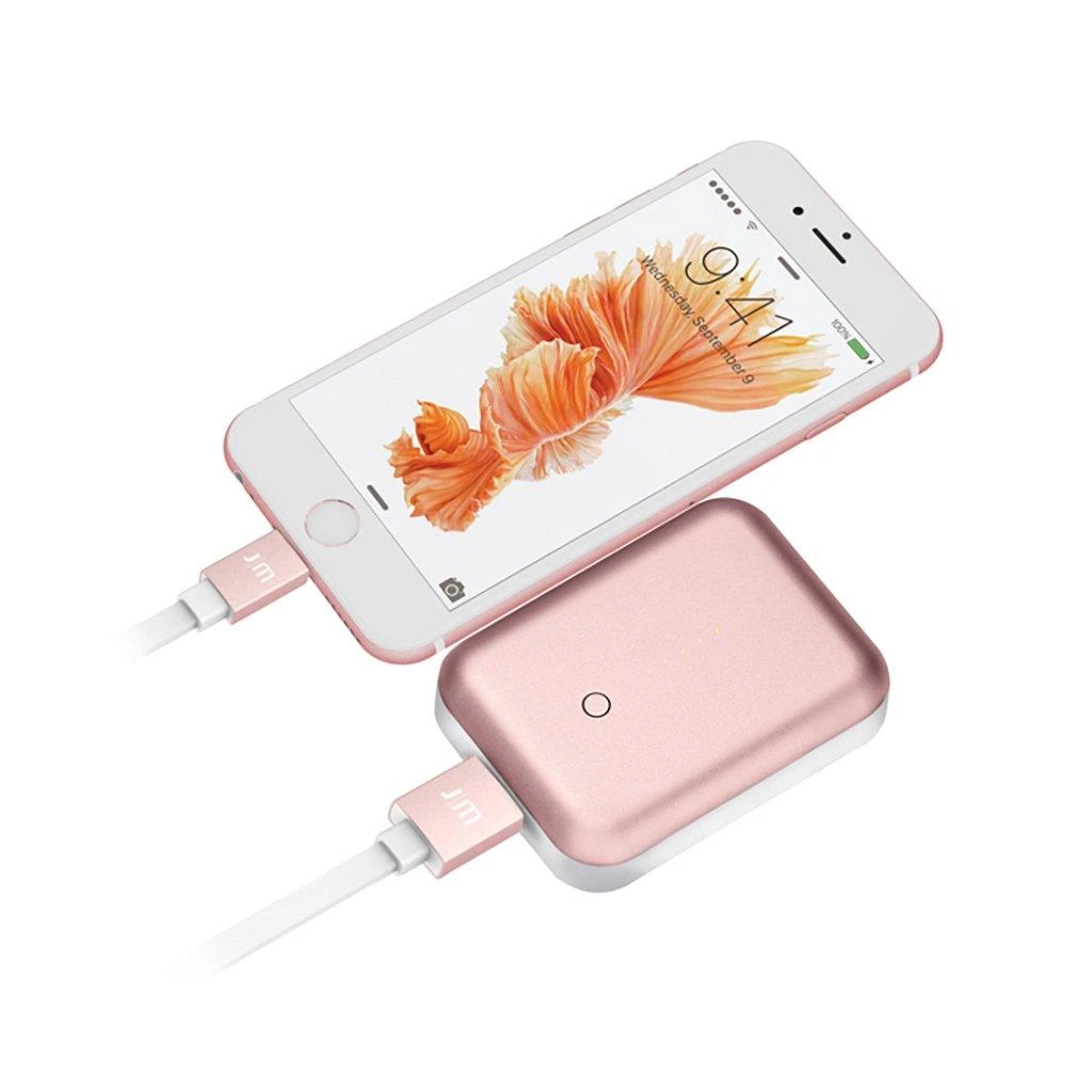 Just Mobile AluCable Flat - Rose auksinis