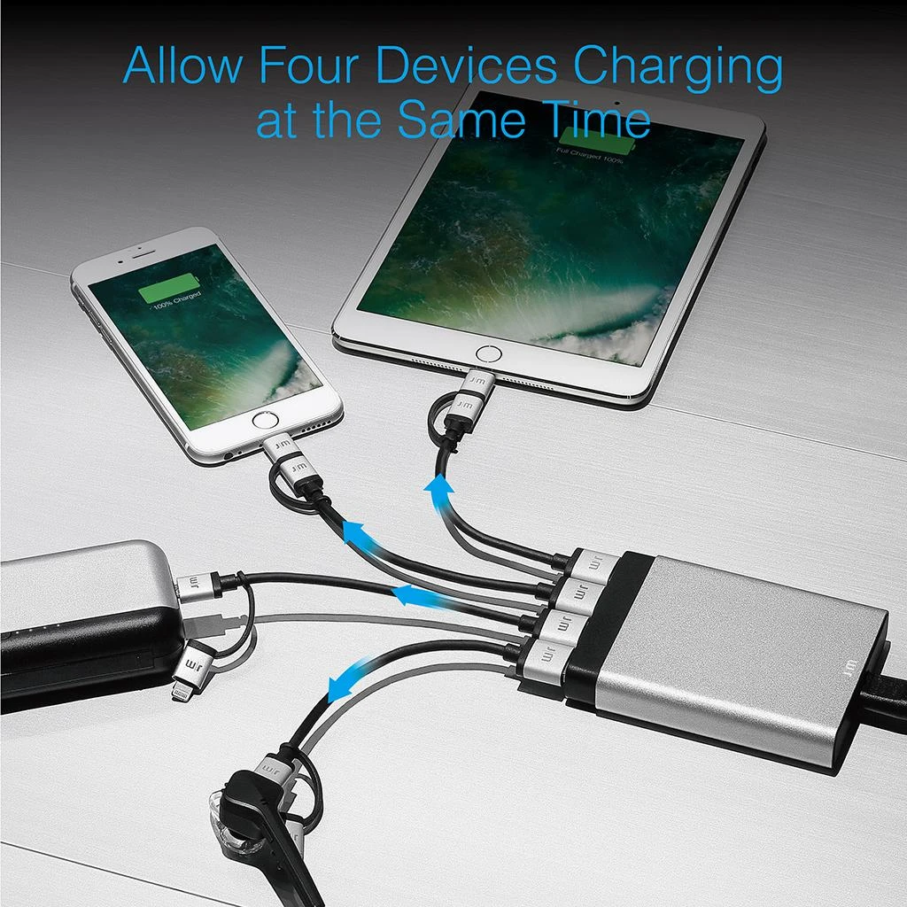 Just Mobile PA-188 4x USB-A 2.4 A (PA-188)