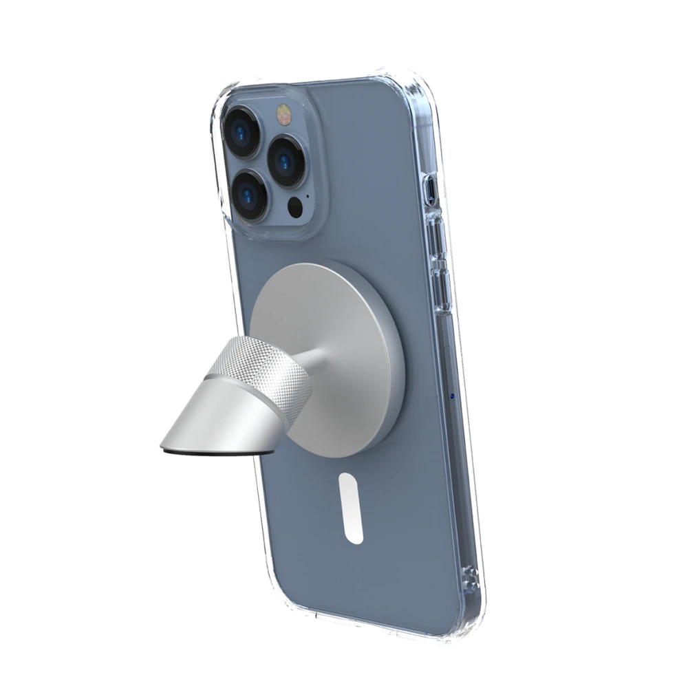 Just Mobile AluDisc? Go - Sidabrinis