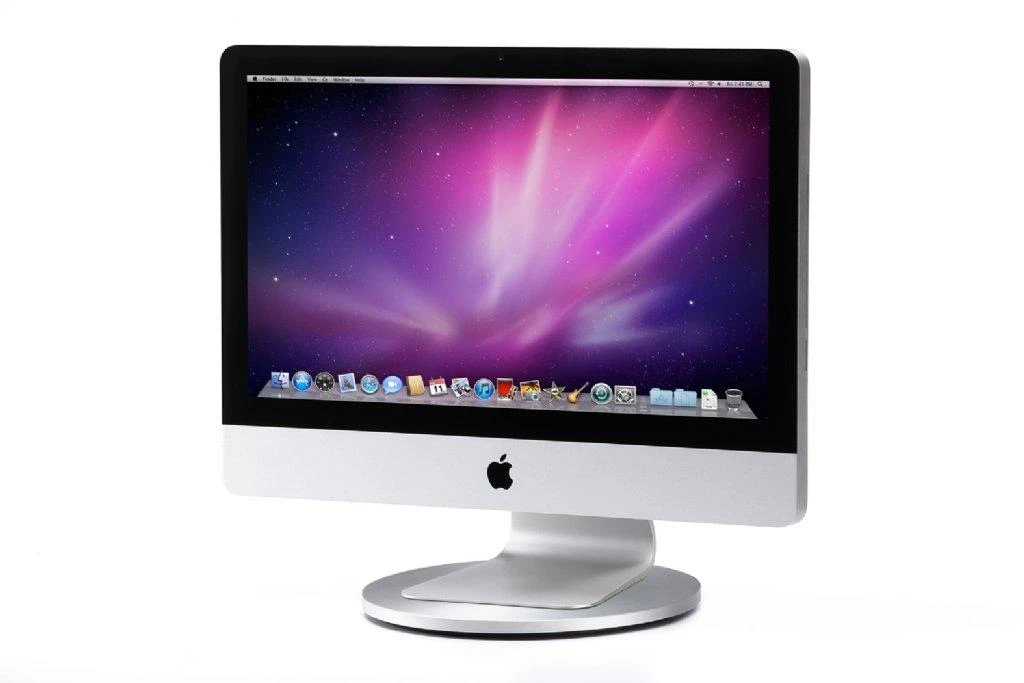Valiklis Just Mobile AluDisc -kääntyvä alusta iMac tietokoneelle
