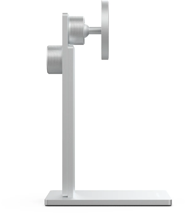 Just Mobile AluDisc? Pro iPhone Stand (MagSafe Version) - Sidabrinis