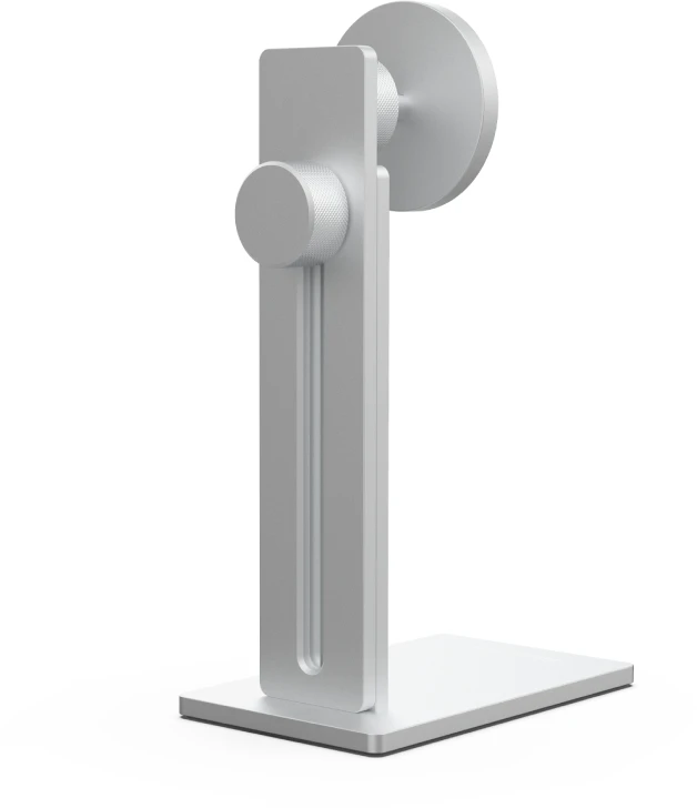 Just Mobile AluDisc? Pro iPhone Stand (MagSafe Version) - Sidabrinis