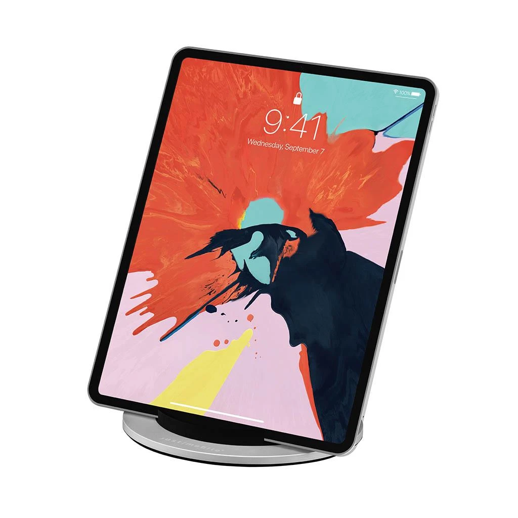 Just Mobile Encore iPad Stand - Sidabrinis