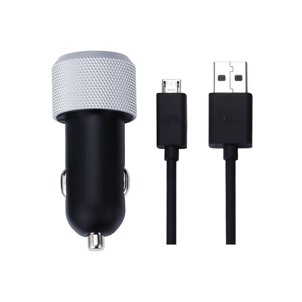 „Just Mobile JM Highway Max“ su „Micro-USB“ laidu - Juodas