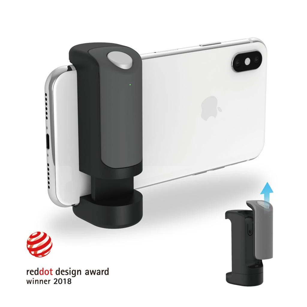 Dėklas Just Mobile Shutter Grip - Mėlyna