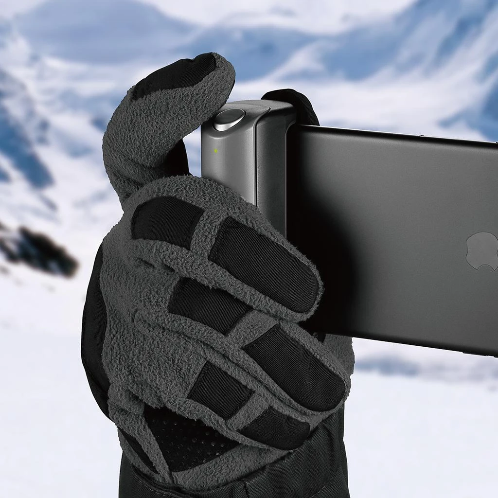 Dėklas Just Mobile Shutter Grip - Mėlyna