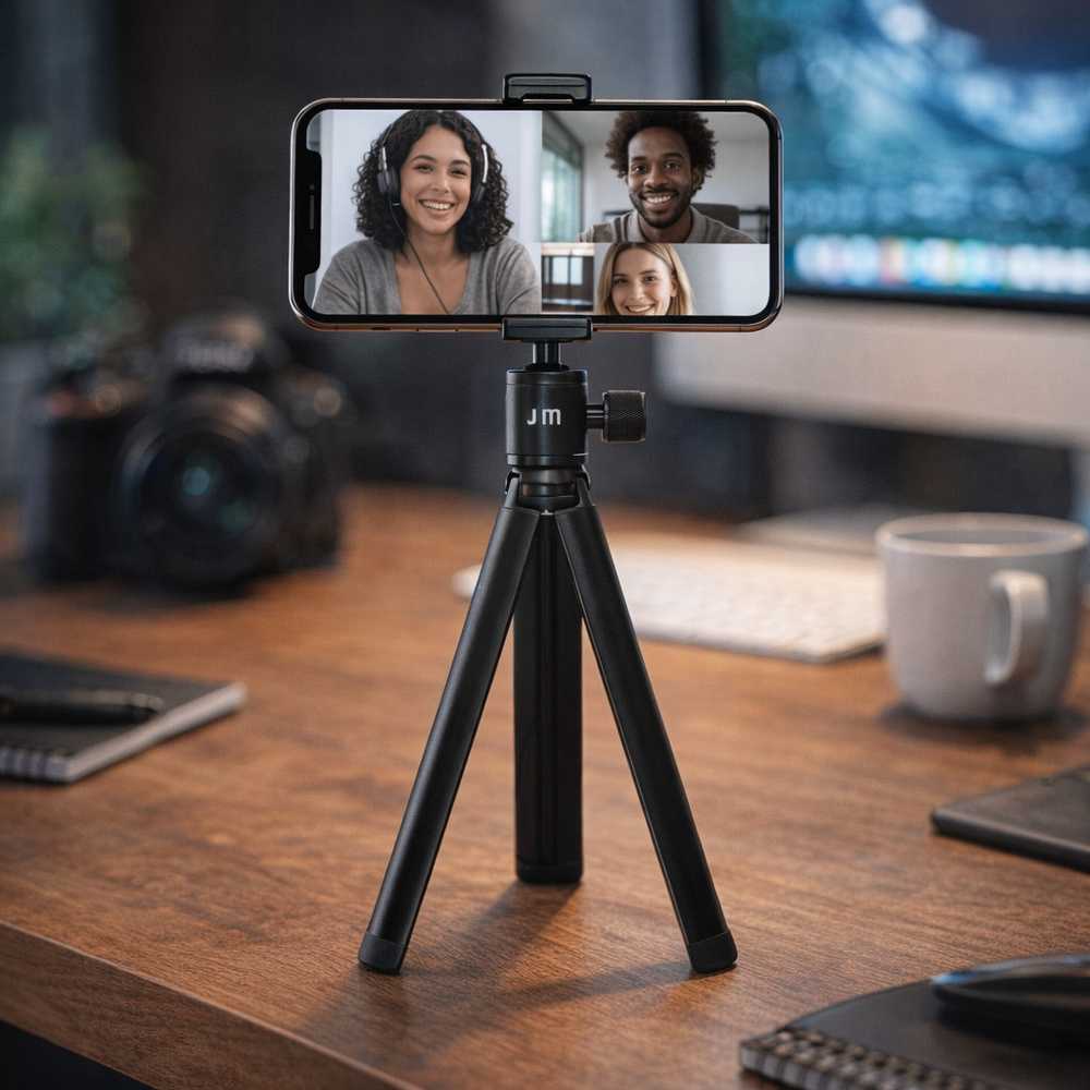 Just Mobile ShutterGrip Tripod - Juodas