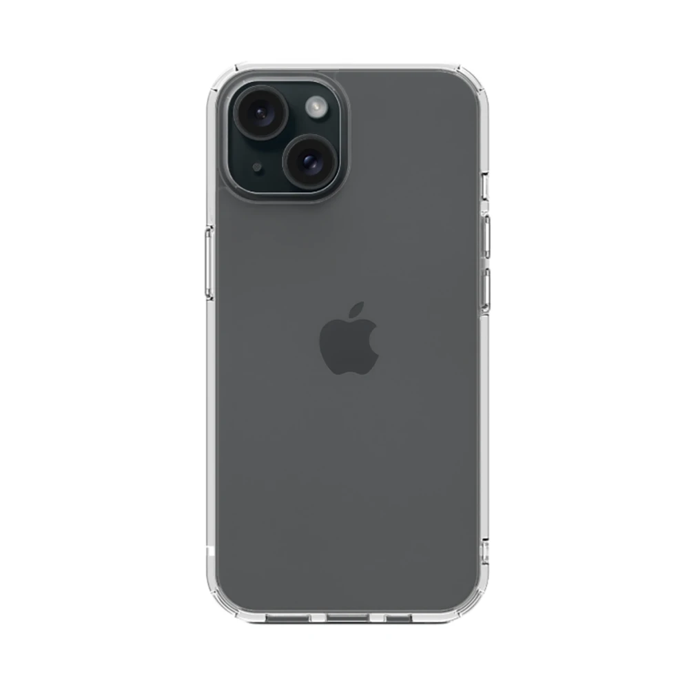 Dėklas Just Mobile Tik mobilusis TENC? „Air“, skirtas „iPhone 15“ – skaidrus