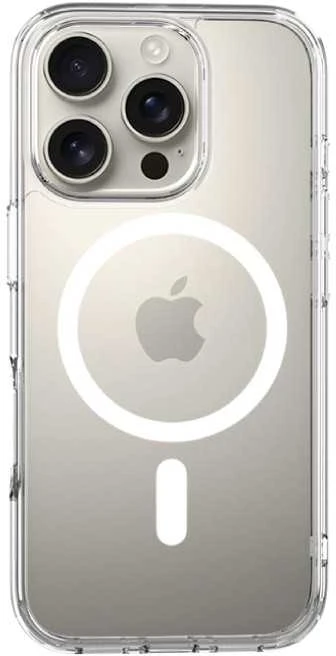 „Just Mobile“ „JustMobile TENC?“ apsauginis oro dėklas, skirtas „iPhone 16 Pro Max“ – skaidrus