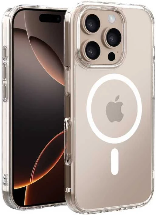 „Just Mobile“ „JustMobile TENC?“ apsauginis oro dėklas, skirtas „iPhone 16 Pro Max“ – skaidrus