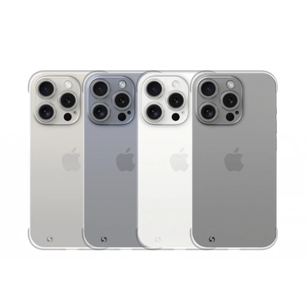 Dėklas „Just Mobile“ „JustMobile TENC?“ [Slim Fit], skirtas „iPhone 15 Pro“ – šerkšnas