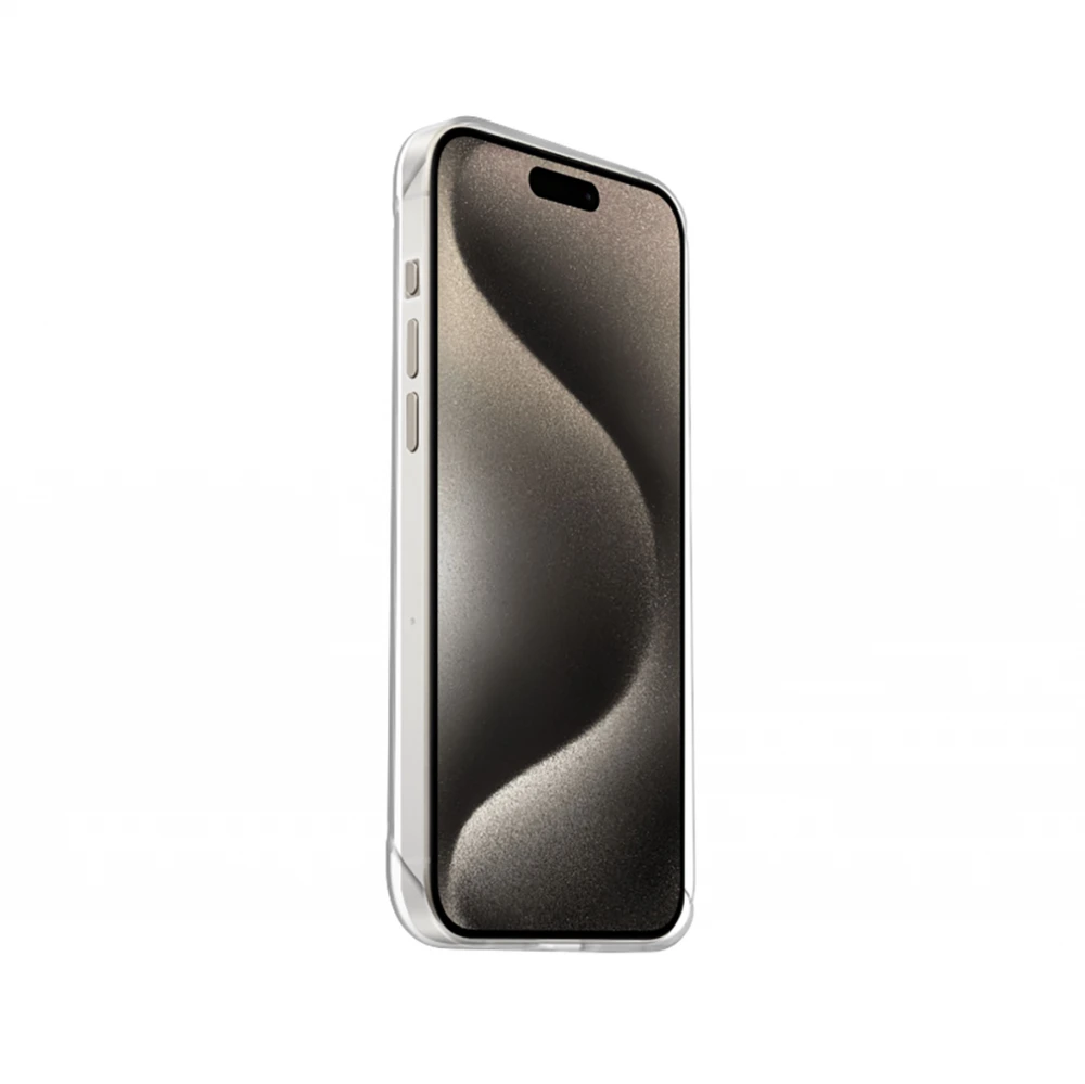 Dėklas „Just Mobile“ „JustMobile TENC?“ [Slim Fit], skirtas „iPhone 15 Pro“ – šerkšnas